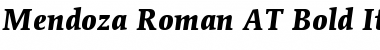 Download Mendoza Roman AT Bold Font