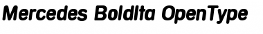 Download Mercedes-BoldIta Font
