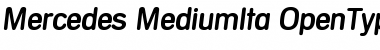 Download Mercedes-MediumIta Font