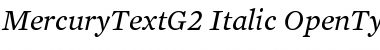 Download Mercury Text G2 Font