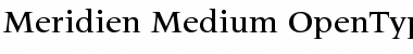 Download Meridien Font