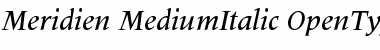 Download Meridien Font