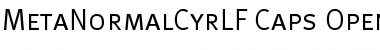 Download MetaNormalCyrLF-Caps Font
