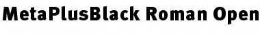 Download MetaPlusBlack- Font