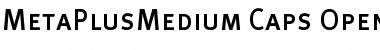 MetaPlusMedium- Caps Font