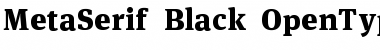 Download MetaSerif-Black Font