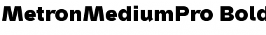 Download Metron Medium Pro Font