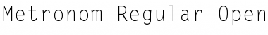 Download Metronom-Regular Font