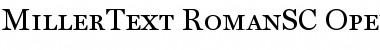 MillerText RomanSC Font