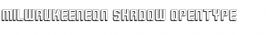 Download MilwaukeeNeon-Shadow Font