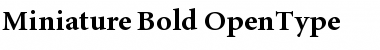 Miniature Bold Font