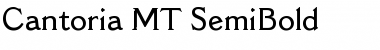 Download Cantoria MT SemiBold Font