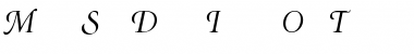 Minion Swash Display Italic Font