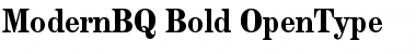 Download Modern BQ Font