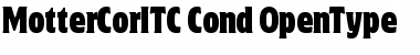 Motter Corpus ITC Condensed Font