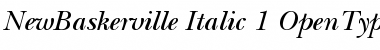 ITC New Baskerville Italic