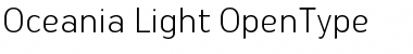 Oceania-Light Regular Font