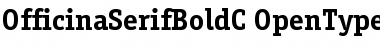 OfficinaSerifBoldC Regular Font