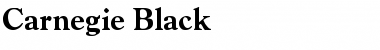 Download Carnegie Black Font