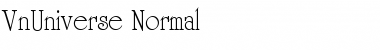 .VnUniverse Normal Font