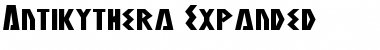Antikythera Expanded Font