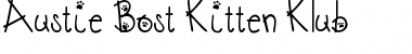Austie Bost Kitten Klub Regular Font