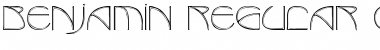 Benjamin Regular Font