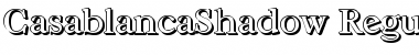 Download CasablancaShadow Font