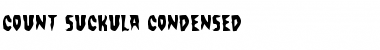Download Count Suckula Condensed Font