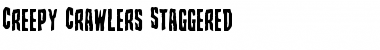 Download Creepy Crawlers Staggered Font