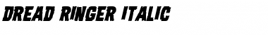 Download Dread Ringer Italic Font