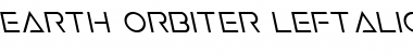 Download Earth Orbiter Leftalic Font