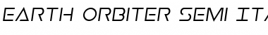 Download Earth Orbiter Semi-Italic Font