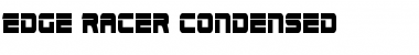 Edge Racer Condensed Condensed Font