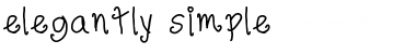 Download elegantly simple Font
