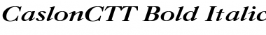 CaslonC Bold Italic