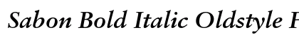 Sabon Bold Italic Oldstyle Figures (OpenType) Font Preview Sabon Bold Italic Oldstyle Figures (OpenType) Font Preview