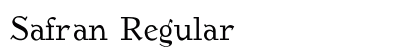 Safran Regular (OpenType) Font Preview Safran Regular (OpenType) Font Preview
