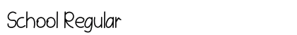 School Regular (OpenType) Font Preview School Regular (OpenType) Font Preview