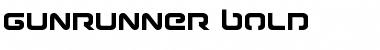 Download Gunrunner Bold Font