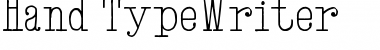 Download Hand TypeWriter Font