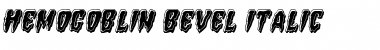 Download Hemogoblin Bevel Italic Font