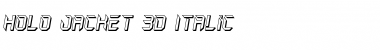 Download Holo-Jacket 3D Italic Font