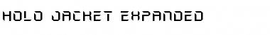 Holo-Jacket Expanded Expanded Font