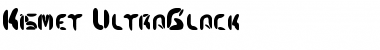 Kismet UltraBlack Font