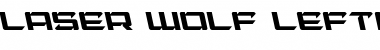 Download Laser Wolf Leftalic Font
