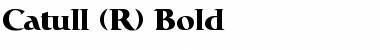 CatullBQ Bold Font