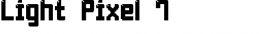Light Pixel-7 Regular Font