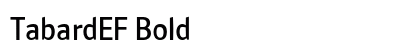 TabardEF Bold (OpenType) Font Preview TabardEF Bold (OpenType) Font Preview