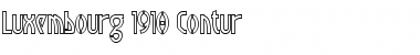 Download Luxembourg 1910 Contur Font